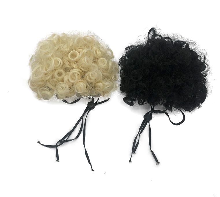 Huisdier pruik Honden pruik Huisdier benodigdheden Halloween Huisdier accessoires Krullend Stijl haar katten pruik_voghion.com