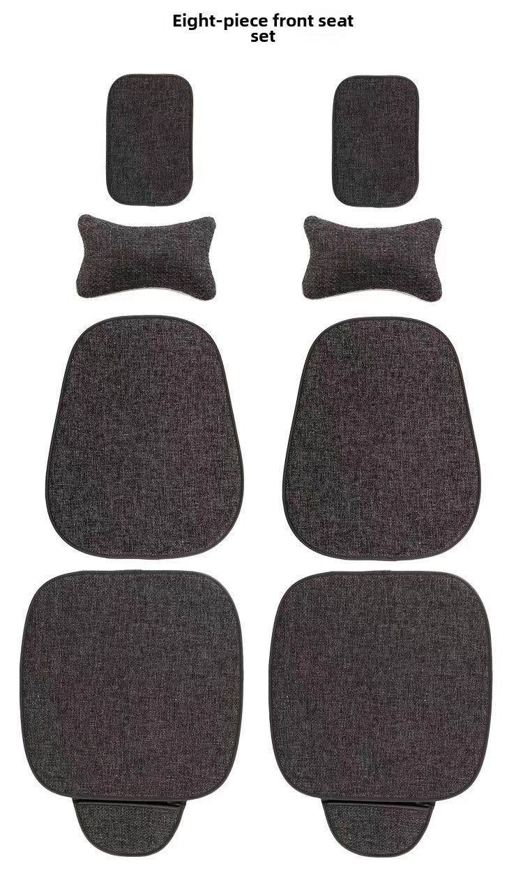 Zomer nieuwe ijs zijde autostoel kleine taille algemeen ademend antislip slijtvast_voghion.com