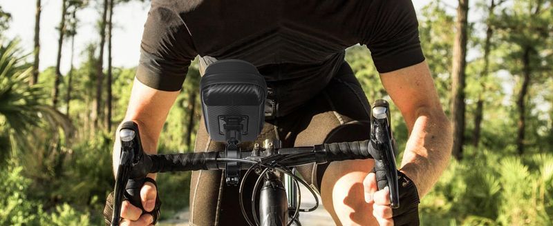 Bicycle Mobile Phone Holder Handlebar Bag Cycling Waterproof Bag Hard Shell Motorcycle Bicycle Mountain Bike Portable_voghion.com