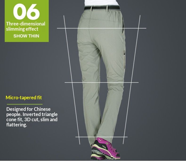 001 Ice Oxygen Breathable Men Outdoor Sports Hiking Men's Casual Quick-Dry Elastic Loose Thin Pants_voghion.com