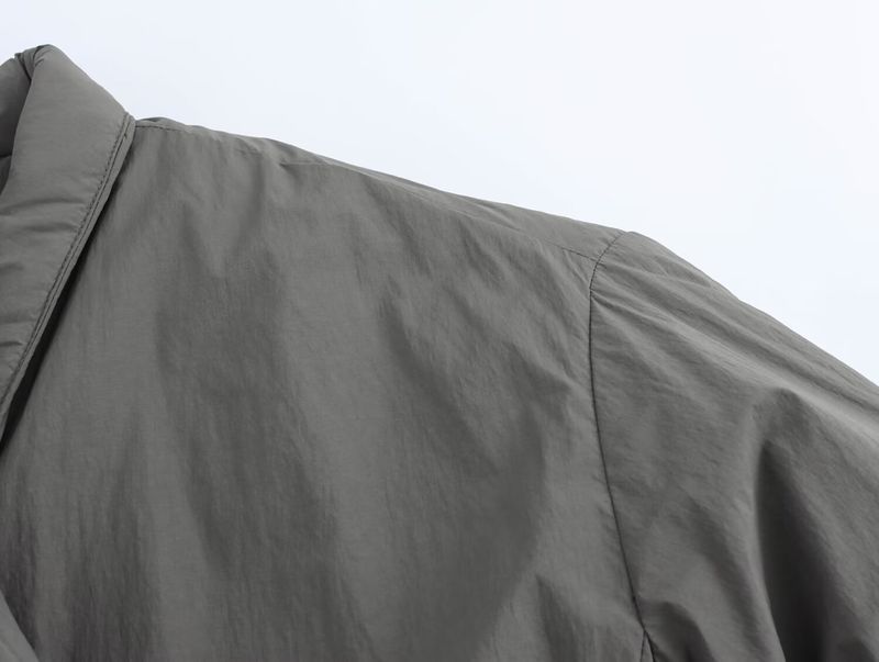 Lässiger Langarmmantel im Kimono-Stil – weicher, gebürsteter Stoff, entspannte Passform, Vintage-Look (Grau, Weinrot, Schwarz)_voghion.com