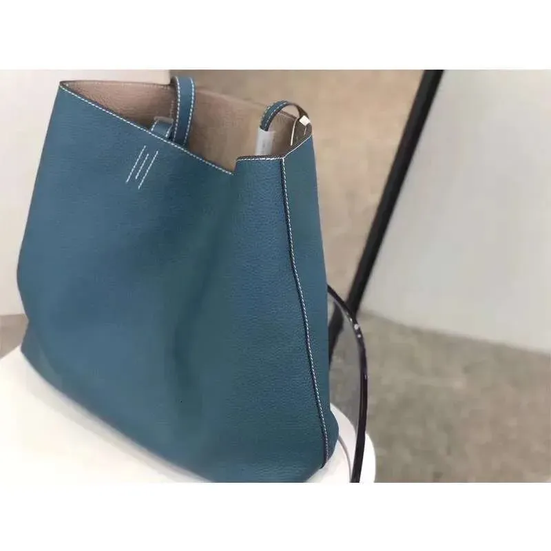 Borsa a tracolla in pelle da donna, nuova estate 2025, con doppio strato di pelle bovina, grande capacità_voghion.com