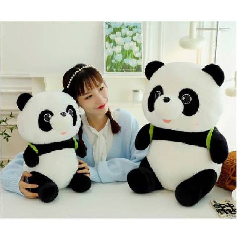Backpack Panda Avocado Authentic Plush Toy Teddy Bear Wholesale Gift Pillow_voghion.com