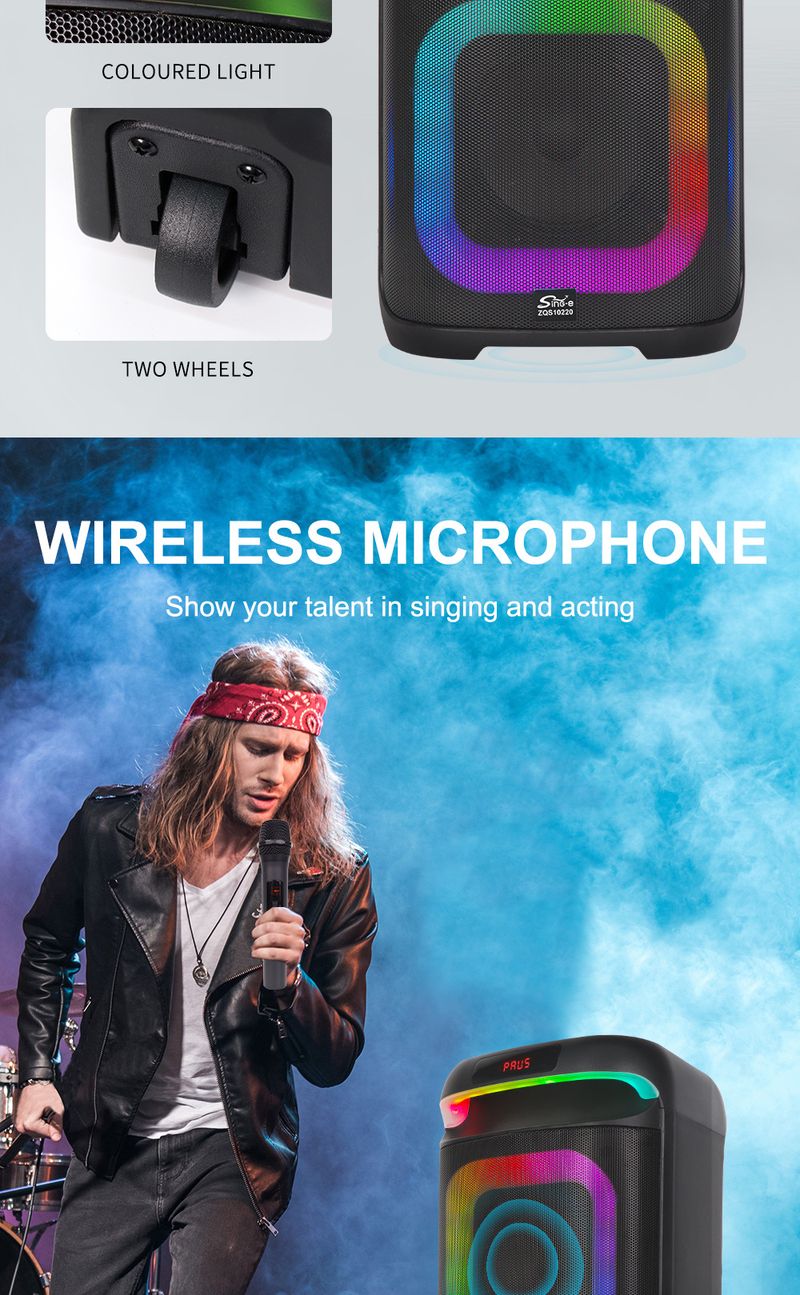 ZQS1022 Bluetooth kõlar Kõrge helikvaliteetne subwoofer Kodu elutoa ruumilise heli kõlar_voghion.com