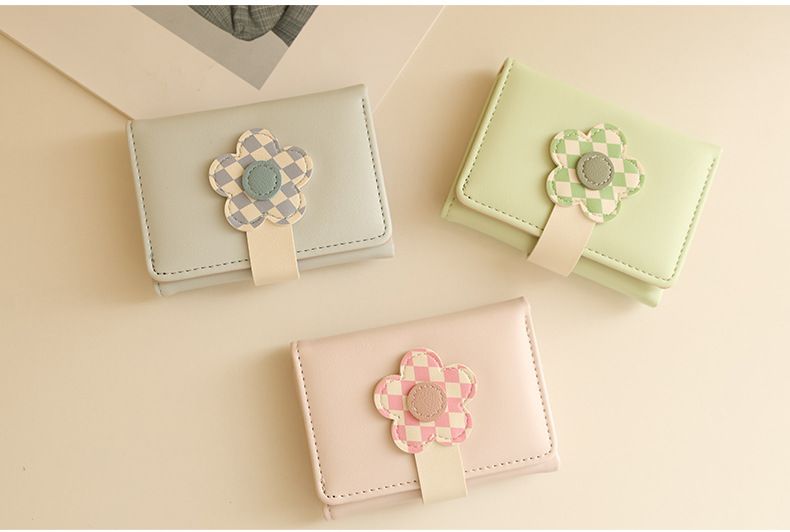 Ladies Wallet Girls Short Cartoon Cute Multi Card Coin Purse Wallet Wallet Female_voghion.com