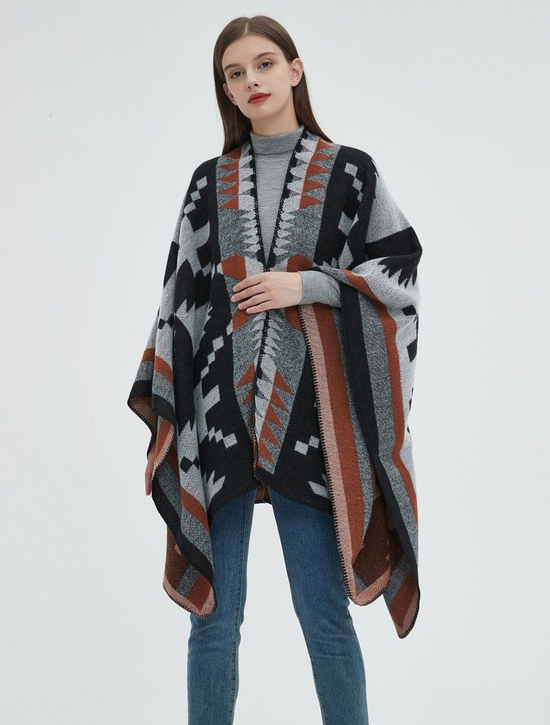 Unisex Geometric Yearning For With The National Wind Travel Air Conditioning Cover Blanket Shawl_voghion.com