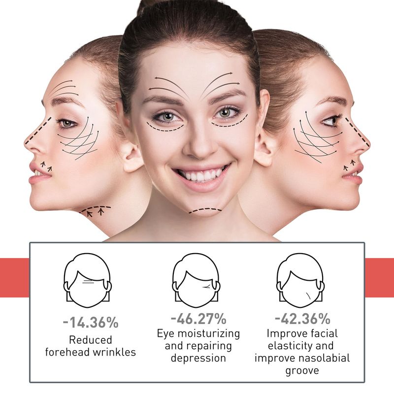 EELHOE Arcra Szóló Finom Ránc Fehérítő Krém, Feszesítő Bőrregeneráló és Simító Finom Ráncok Érzékeny Pórusú Krém_voghion.com