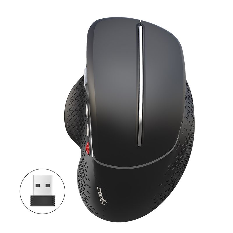Digitex Digitex T32 2.4G Wireless Vertical Side Scroll Wheel Ergonomic Office Gaming Prevent Mouse Hand_voghion.com