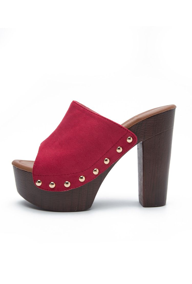 Women's Chunky Foam Platform Sandals For Women - Studded Design With Thick Sole_voghion.com