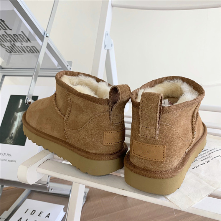 P6 NOMRΕUGG Henan Sangpo Snow Boots Fur One Winter Short Tube Warm Cotton Boots Women's NOMREUGG_voghion.com