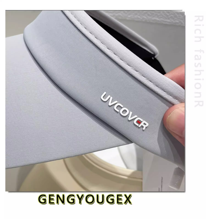 Japāņu UV Skriešana Tukšs Fem Vasaras Sports Brīvdabas Izejošais Lielās Karnīzes Ledus Zīds Vēsa Sajūta Nav Top Duck Mēle Cepures_voghion.com