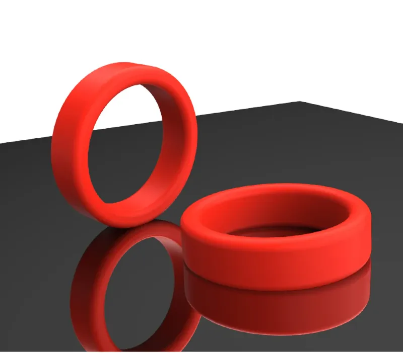 Anelli per pene maschili, blocco per ritardo dell'eiaculazione, dilatatore per testicoli scrotale, castità, anello per pene in silicone, giocattoli sessuali per uomini_voghion.com