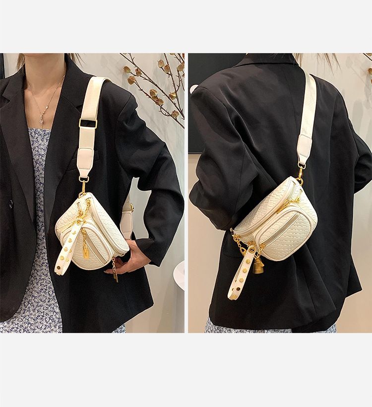 Neue modische und vielseitige gewebte Umhängetasche für Damen, Brusttasche, heißer Verkauf, Freizeittasche_voghion.com