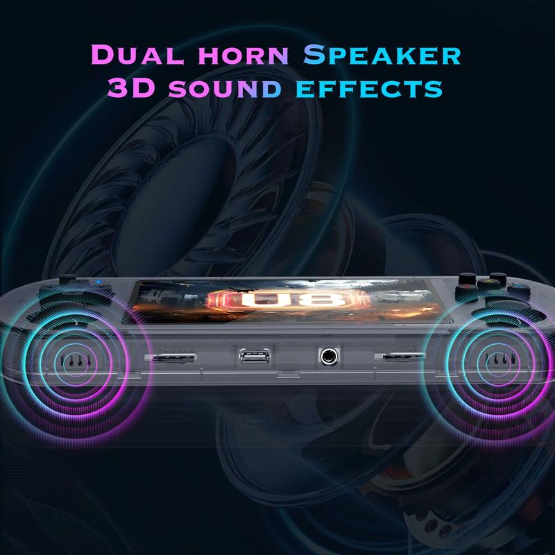 Neu U8 Spielkonsole Open Source Linux System High-definition Großen Bildschirm Handheld Arcade_voghion.com