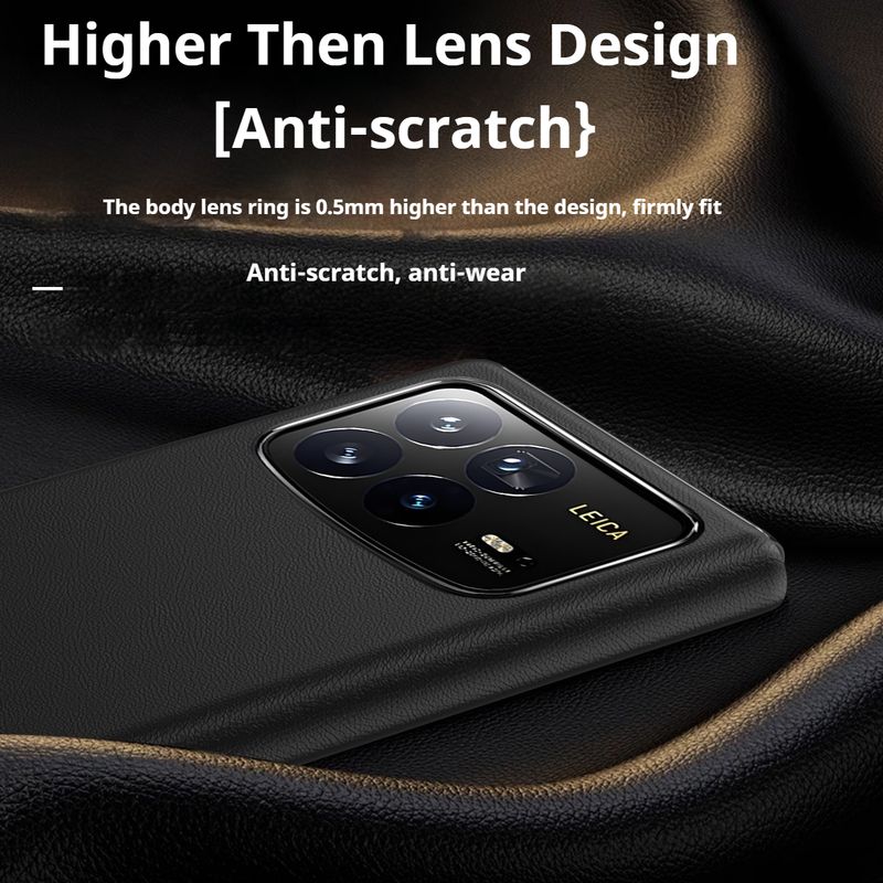 Smart View Leather Flip Cover Case For Xiaomi Mix Fold 4 Smart Wake Sleep Call ID Display with Bracket_voghion.com