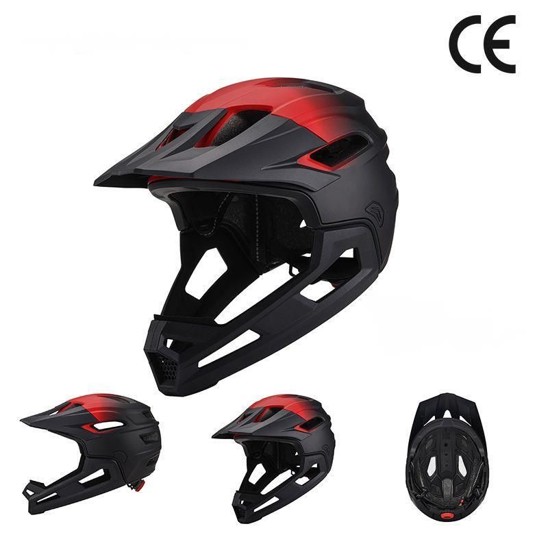 Mountainbike- und Offroad-Radhelme für Erwachsene, abnehmbare Helme, Integralhelme, Fahrradausrüstung_voghion.com