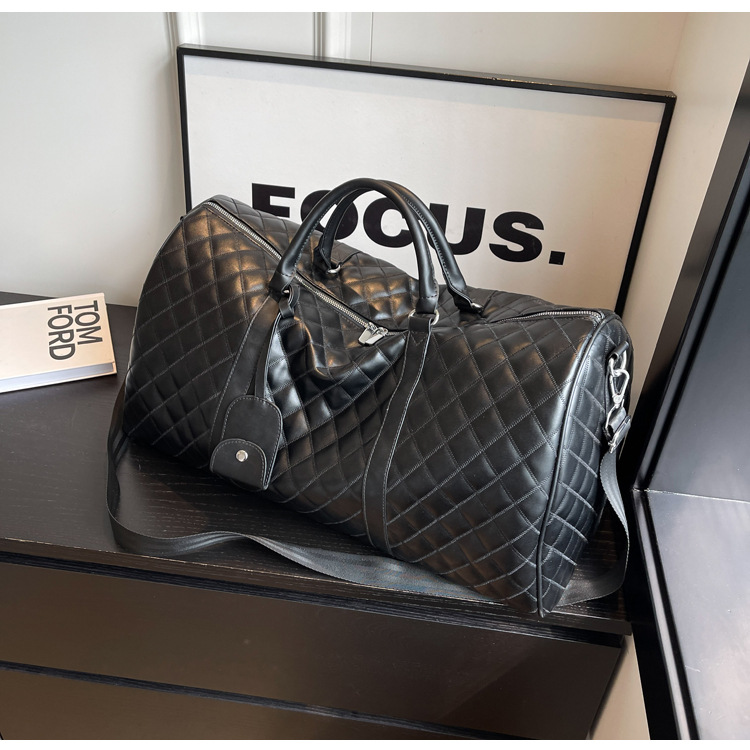 Ny forretningsrejsetaske til mænd med stor kapacitet til at forbedre udseendet, bagagetaske til opbevaring, shopping, sport og fitness til kvinder_voghion.com