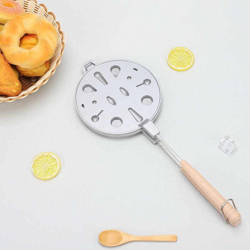 Cake Mold Household Oval Baking Tool Kitchen Egg Waffle Plum Blossom Baking Tray_voghion.com