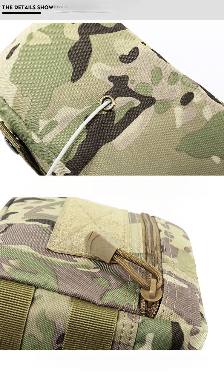 Outdoor Sports Multi-Functional Tactical Waist EDC Duty Belt-Worn Miscellaneous Storae Companion Backpack Attachment_voghion.com