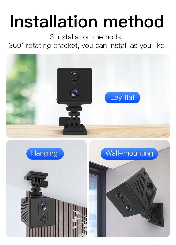 Telecamera di sicurezza per interni Okam da 3 MP con WiFi/4G, visione notturna a doppia luce, audio bidirezionale, monitoraggio remoto, archiviazione su scheda TF_voghion.com