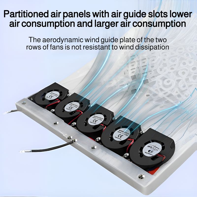 Cool Summer Ventilated Ice Silk Car Usb Fan Breathable Cooling Cushion_voghion.com