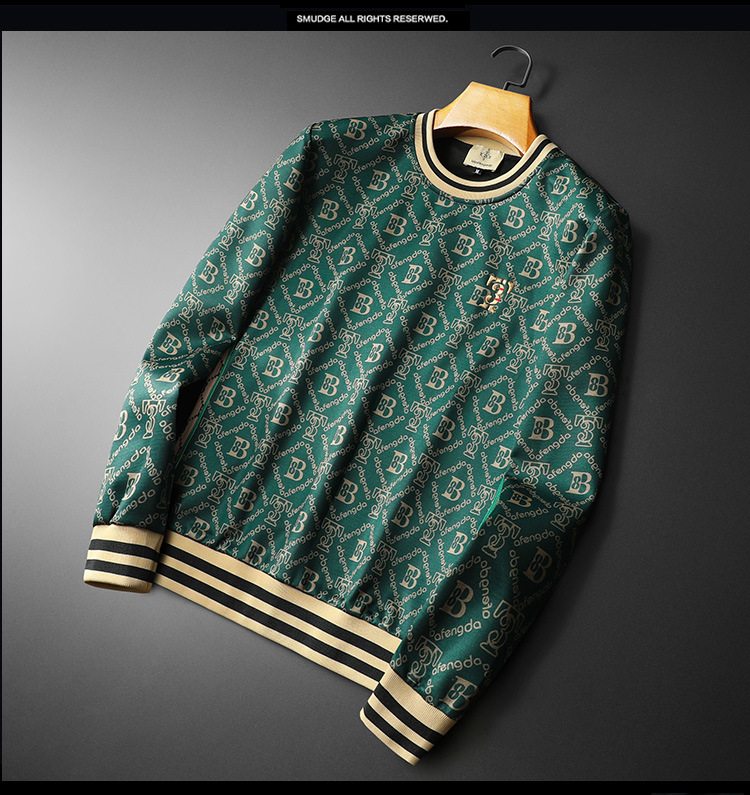 Men's Clothing New Autumn And Winter Men's Suits Korean Style Slim Casual Youth Sweatshirts And Sweatpants Sports Suits Men's Two-piece Set_voghion.com