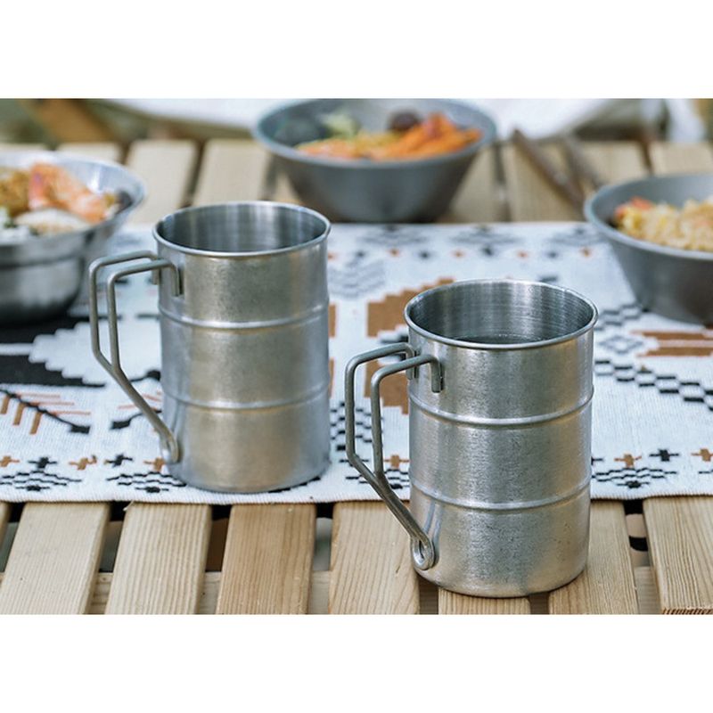 Tazza per acqua in acciaio inossidabile 304 per esterni, vecchia tazza, campeggio, stile industriale, creativa, tazza per bevande fredde alla birra infrangibile_voghion.com