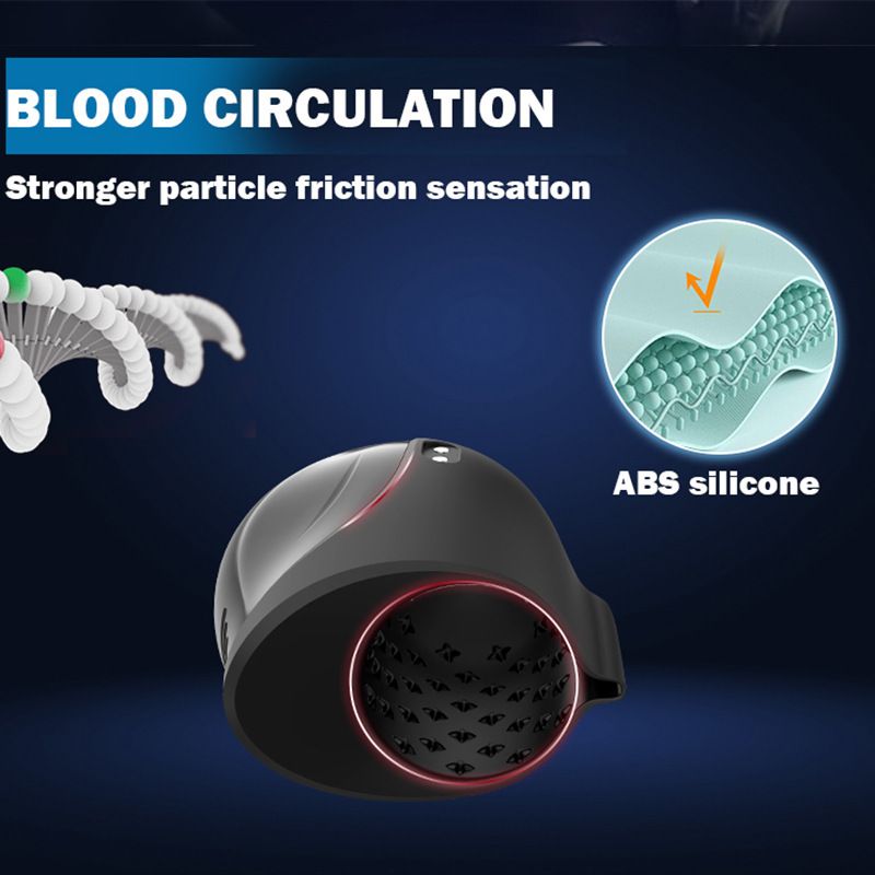 LED Digital Display Knight Training Device Electric Ghost Head Vibration Exercise_voghion.com