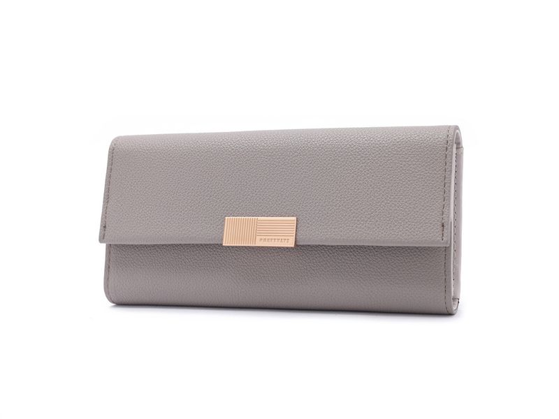 Damentaschen Neue Geldbörse Damen Lange Multifunktionale Große Kapazität Modische Einfache Einfarbige Clutch_voghion.com