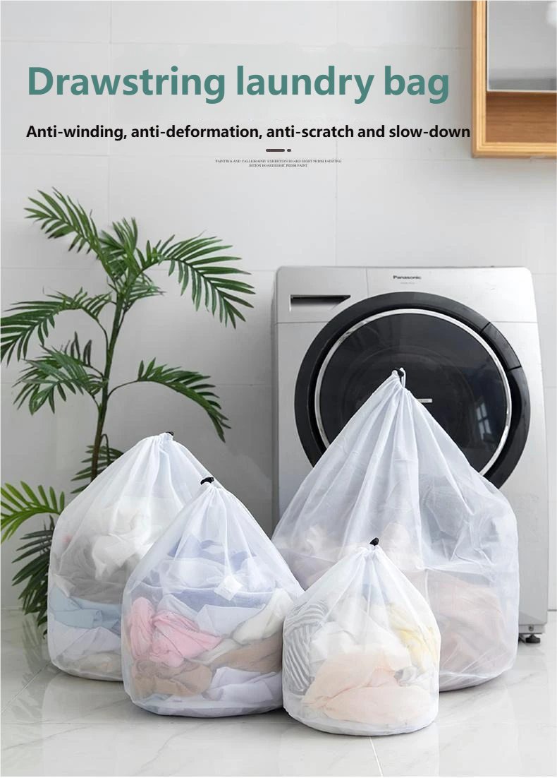Wäschebeutel, Netzbeutel, verdickter Maschinenwäschebeutel, Wäschebeutel für Unterwäsche, formstabil_voghion.com