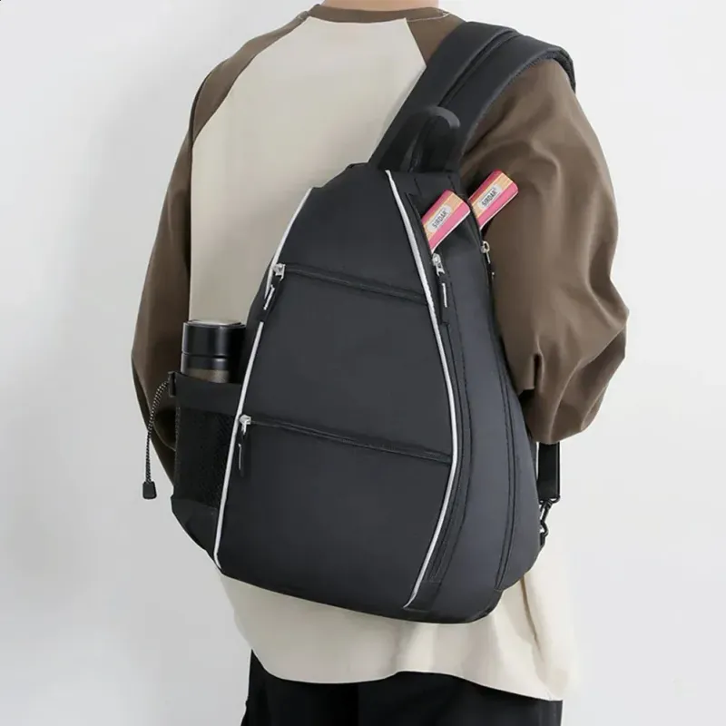 Ball Functional Sports Multi Pocket Pick Paddle Backpack Tennis Shoe Bag 250818_voghion.com