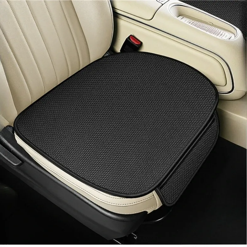 1 ST Zomer Koel IJs Zijden Kussen Antislip Ademend Ventilatie Mesh Stof Universele Autostoel Koelmat_voghion.com