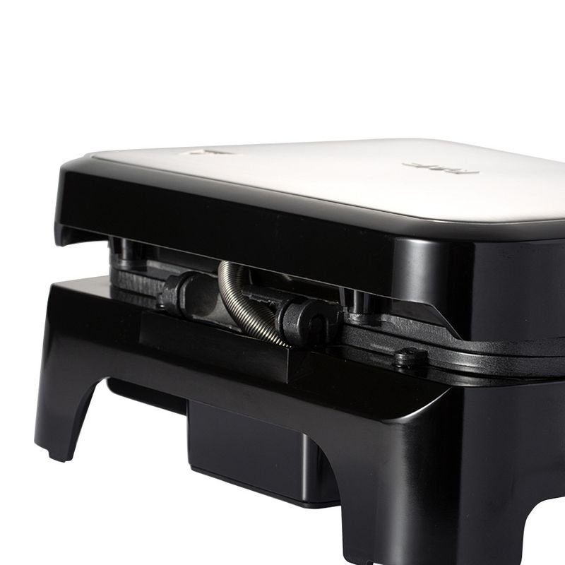 Mini Belgian Waffle Maker, Double-Sided Automatic Heating Iron For Homemade Breakfast, Compact Kitchen Appliance For Family Quick Snack_voghion.com