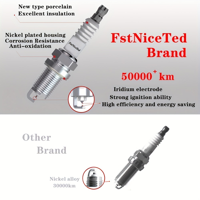 4 pz/set Candela Iridium Adatto Per Il Vecchio Regal GL8 Sostituire NGK-5599 ITR4A15_voghion.com