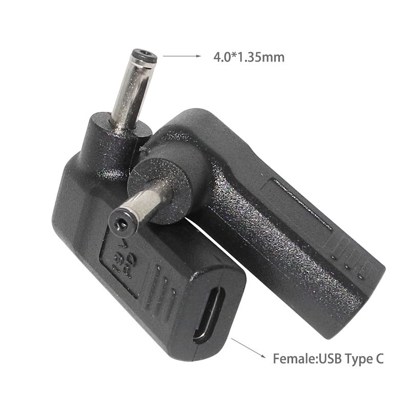 Laptop Power Adapter Connector DC Plug USB Type C Female To Universal Male Jack Converter For HP Dell Asus Acer Lenovo_voghion.com