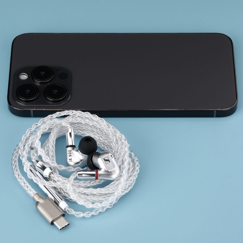Écouteurs intra-auriculaires Bluetooth Senhai Ie900 DIY, moniteur HiFi Fever Type-C, filaires et sans fil_voghion.com