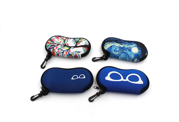 Borsa per occhiali da sub unisex Borsa per occhiali portatile Custodia morbida con cerniera per occhiali da sole Custodia per occhiali Borsa per riporre occhiali da sole da esterno_voghion.com