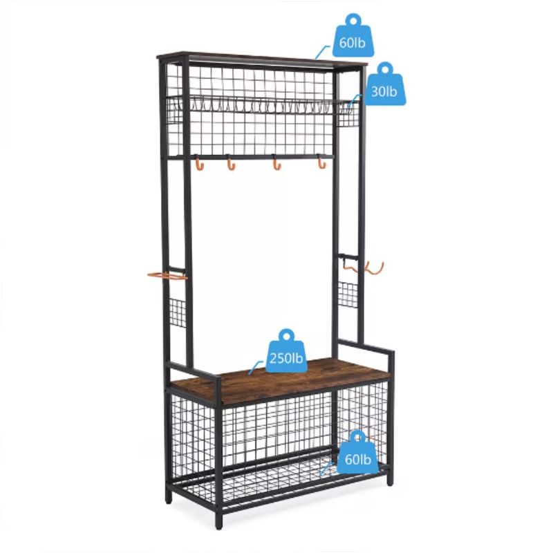 Garage Sports Rack Equipment Storage_voghion.com