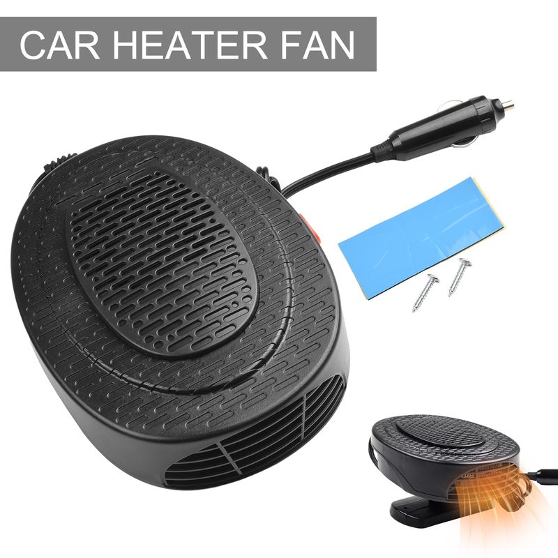 Fan 12V 500W Drei Luftauslässe Auto Heizung Elektrische Coog Heizung Auto Windschutzscheibe Defroster Deing Demister_voghion.com