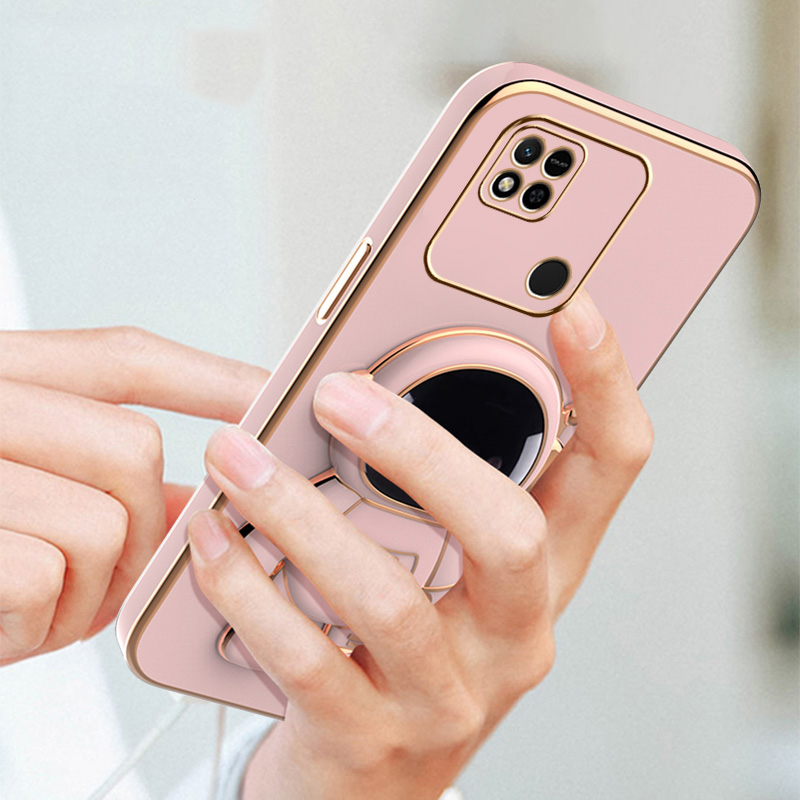 Luxury Astronaut Kickstand Case For Xiaomi Redmi 10C A1 A2 Plus 12C K60 Pro 10A 10 9T 9C 9A 9 8A 8 K50 K40 Shockproof Soft Cover_voghion.com