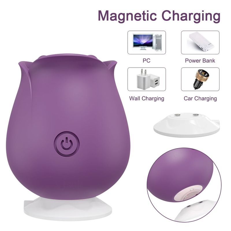 Vibratore per donne, giocattoli sessuali con 10 modalità di suzione_voghion.com