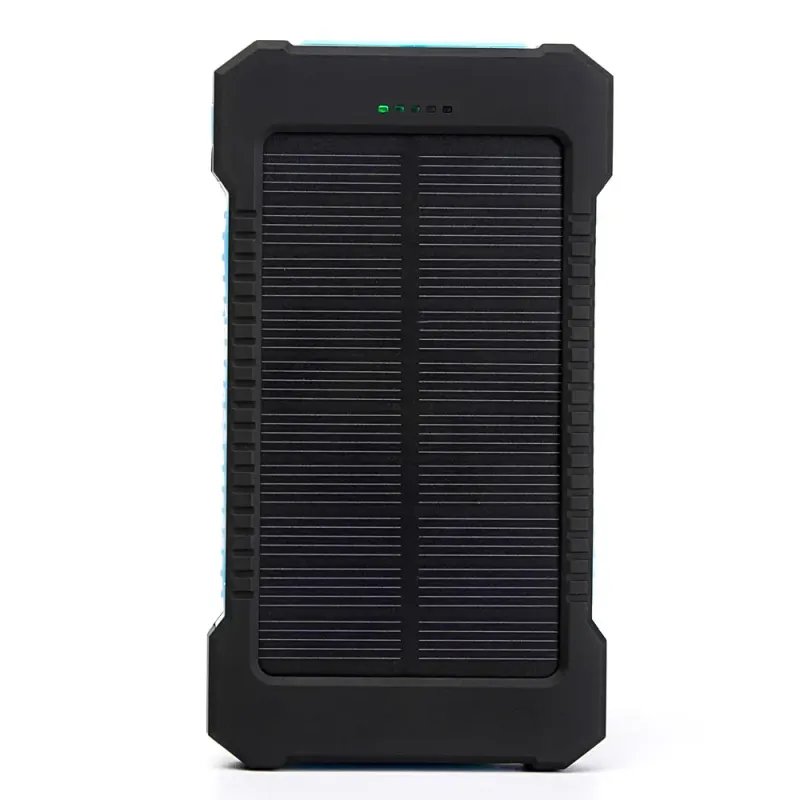 20000 MAh Solar Power Bank External Battery Backpack Fast Charger With SOS Flashlight Powerbank For Smart Phone_voghion.com