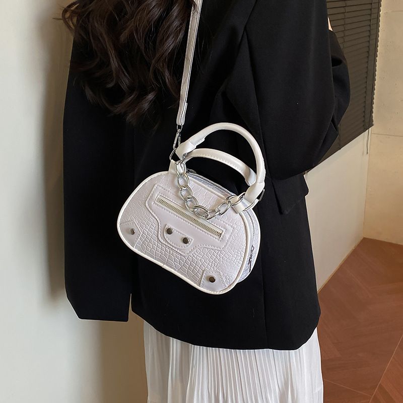 Borsa a mano di alta qualità per donna, nuova tendenza 2025, versatile, a tracolla, piccola borsa rotonda da pendolare_voghion.com