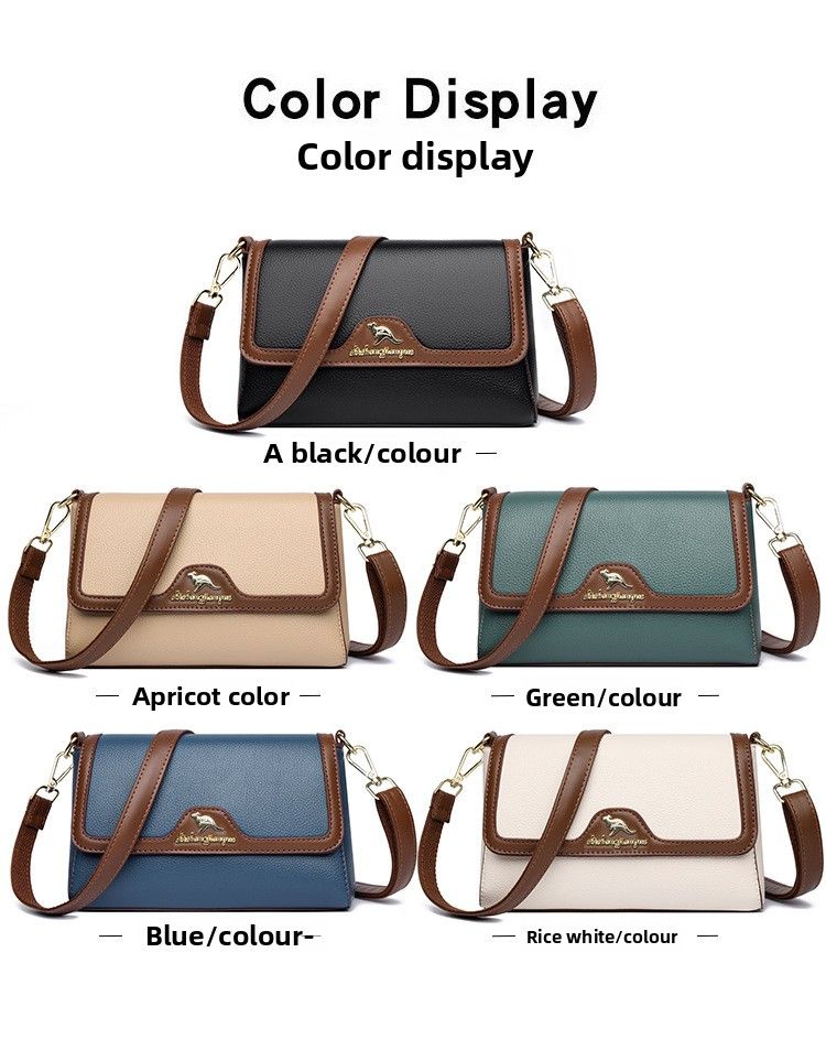 Borsa a tracolla piccola quadrata da donna, nuova collezione 2025 per donne di mezza età, per mamme_voghion.com