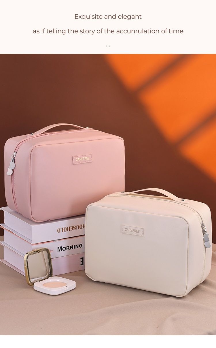 Wasserdichte Make-up-Tasche – Reise-Organizer mit großer Kapazität_voghion.com