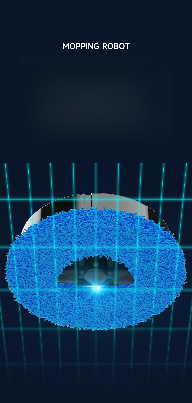 Machine de nettoyage de sol robot de balayage automatique intégré petit électroménager_voghion.com