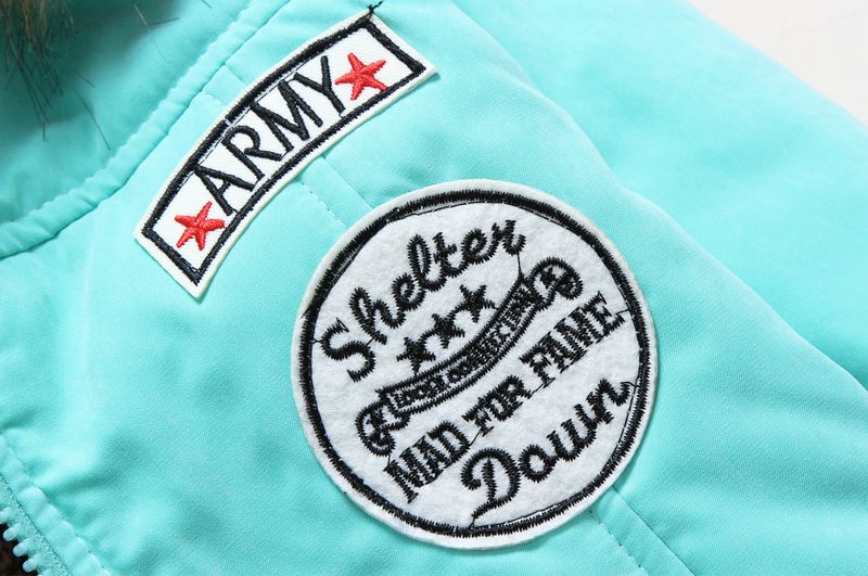 Damenbekleidung, mit Baumwolle gefütterte Kleidung für Damen, Standard-Langärmelige, mit Lammwolle gefütterte Kleidung für Damen_voghion.com