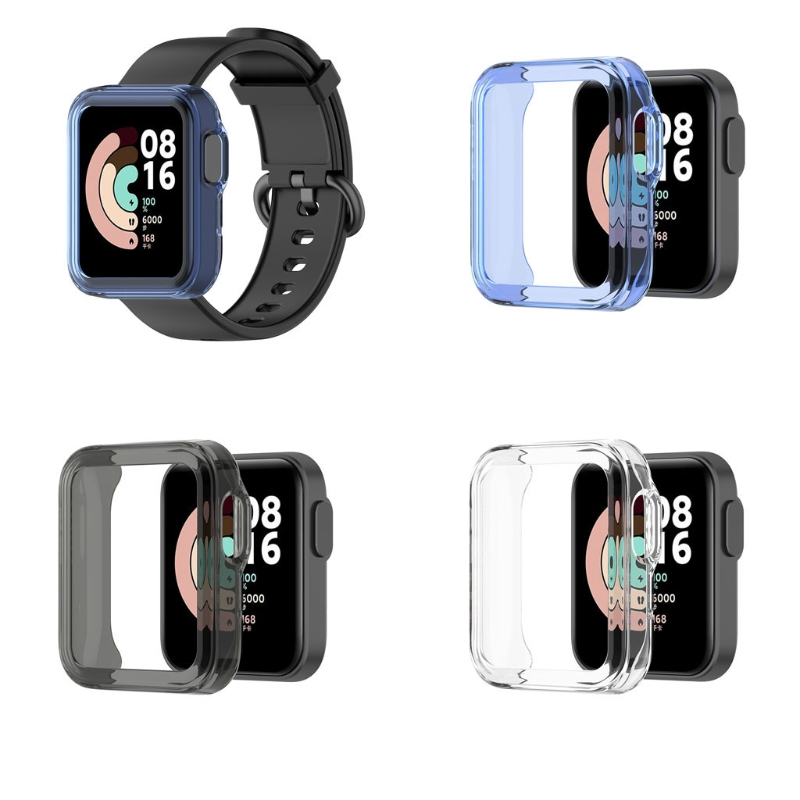 Ultradünnes TPU-Uhrengehäuse, Schutzhülle für Xiaomi Mi Watch Lite, globale Version für Redmi Watch-Zubehör_voghion.com