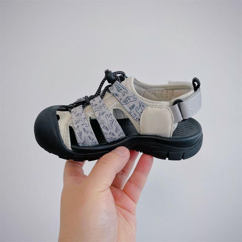 2024 Sommer Kinder Jungen Stirnband Anti Kick Strand Schuhe Koreanische Mode Trendy Mädchen Sport Sandalen_voghion.com