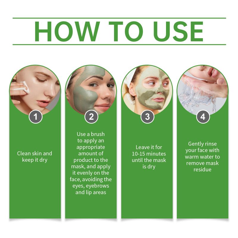Jaysuing Facial Mud Mask Series Moisturizes And Controls Oil, Firming And Smoothing Facial Skin To Even Skin Tone_voghion.com
